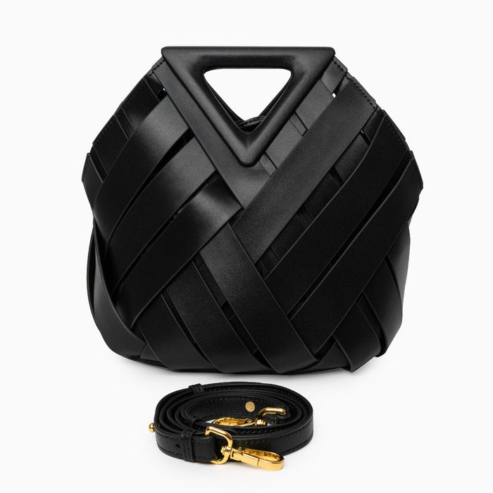 Bolsa Trançada Couro Legítimo Lancaster