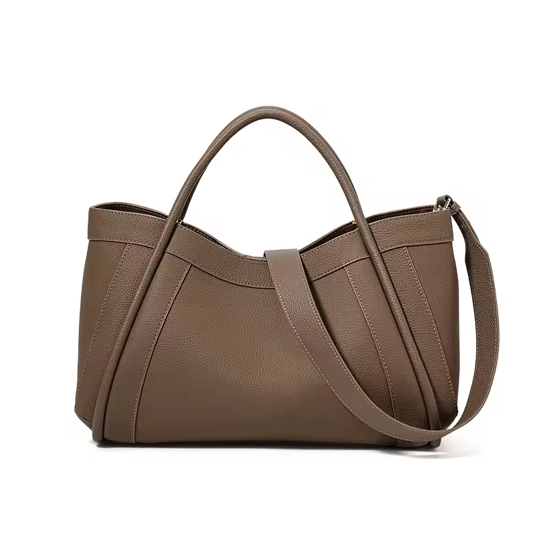 Bolsa Tote Grande Couro Legítimo Rouen