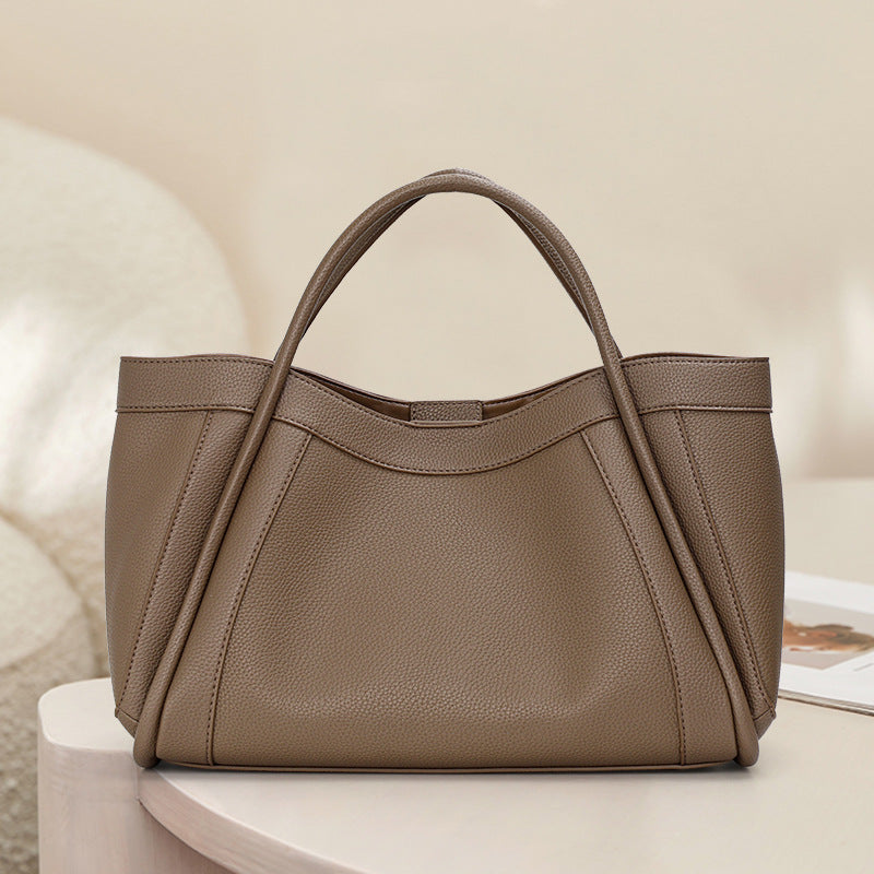 Bolsa Tote Grande Couro Legítimo Rouen