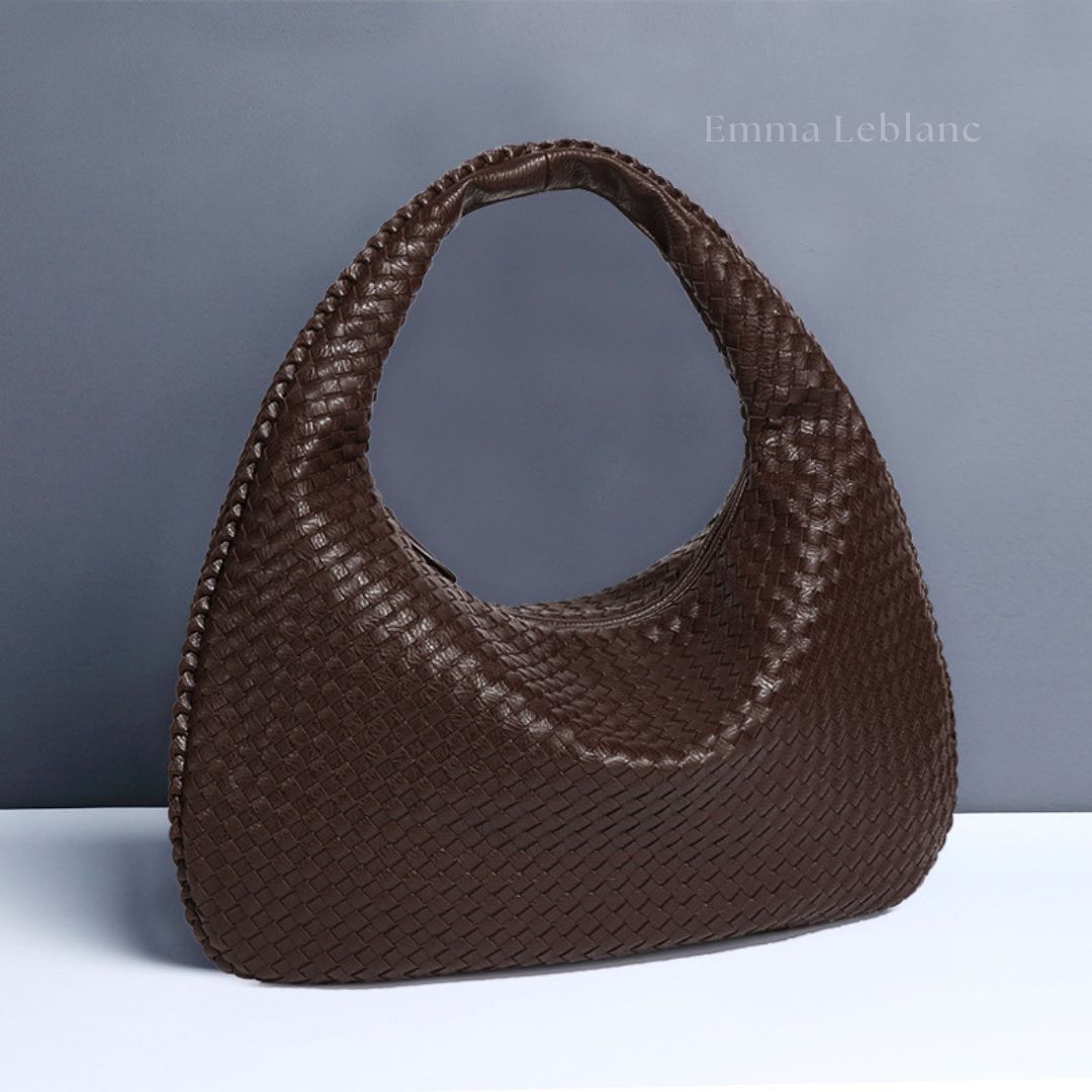 Bolsa de Ombro Maxi Trançada Havana