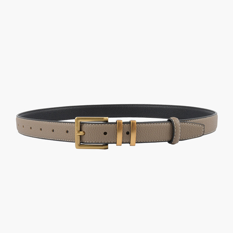 Cinto Feminino Couro Legítimo Trento