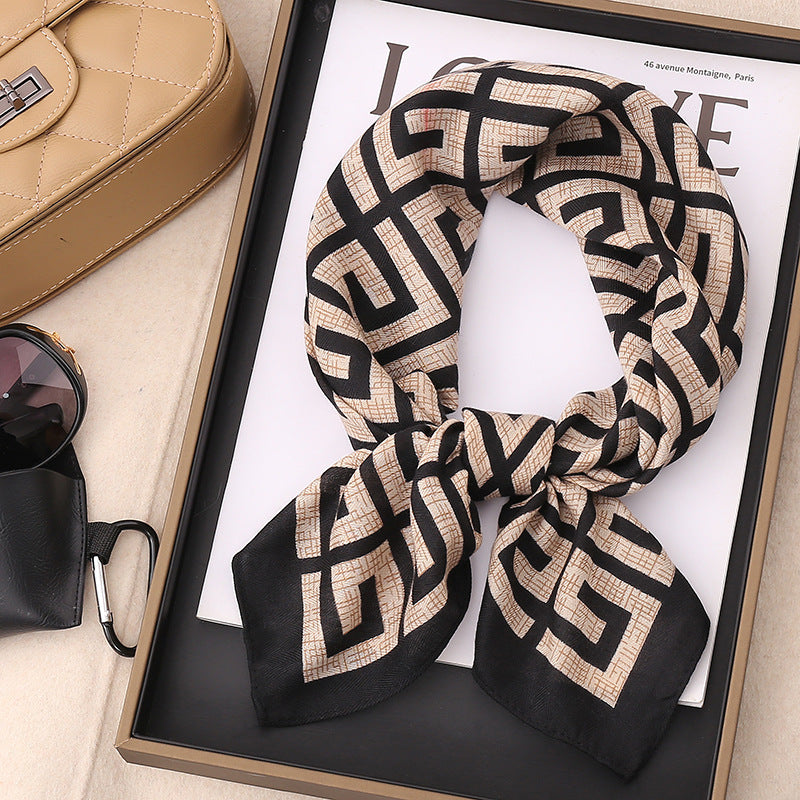 Lenço Estampado Emma Leblanc Nº01