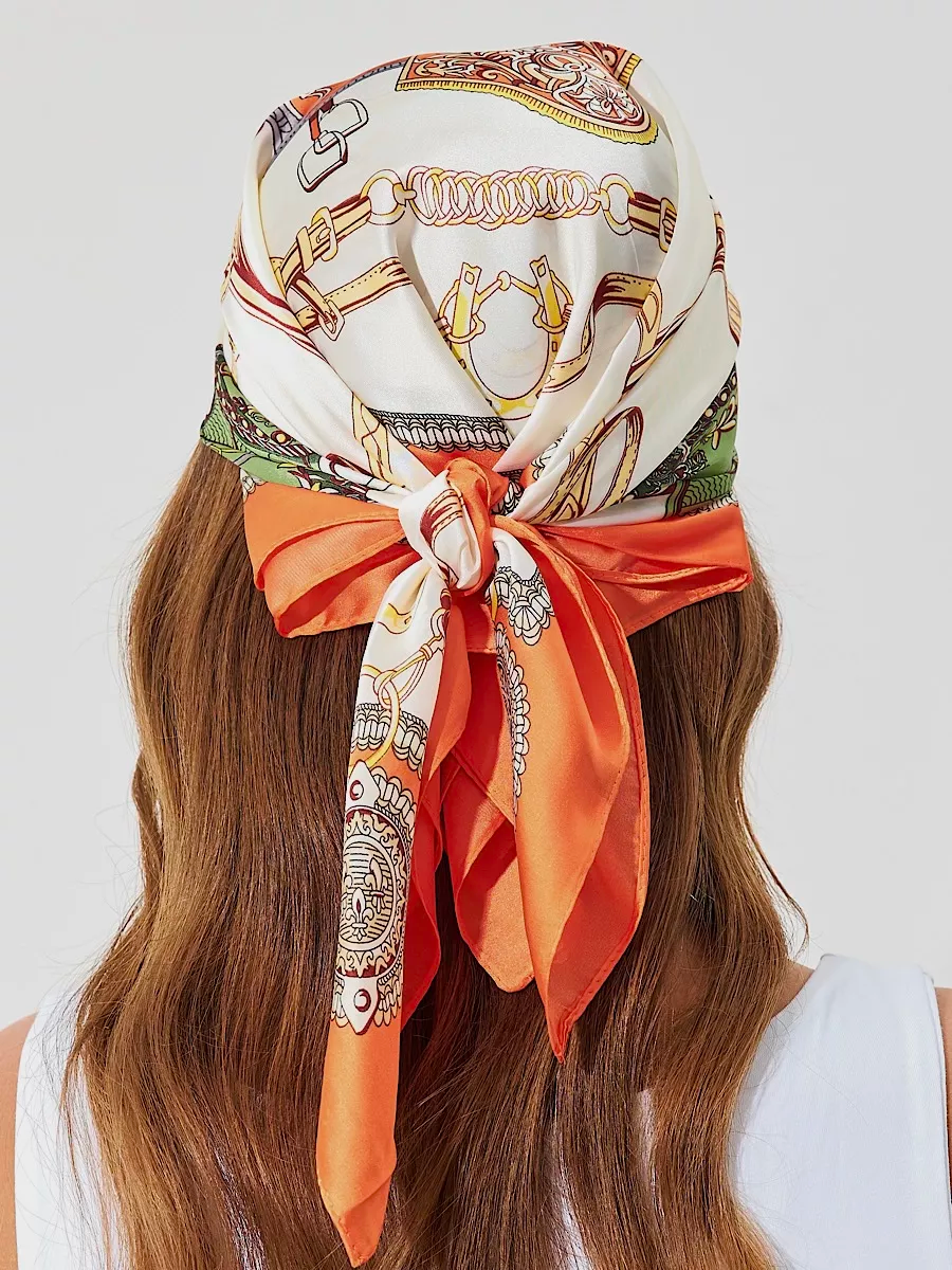 Lenço Estampado Emma Leblanc Nº03