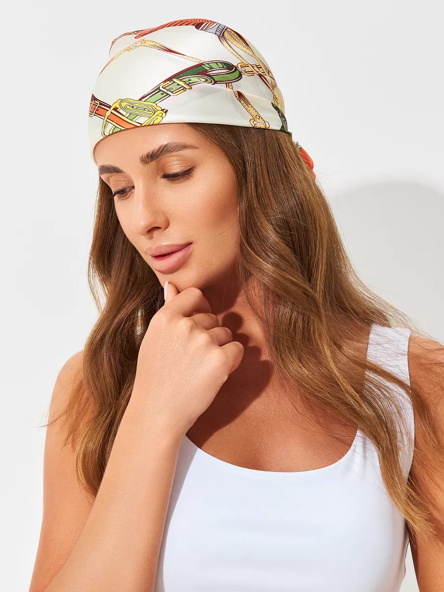 Lenço Estampado Emma Leblanc Nº03