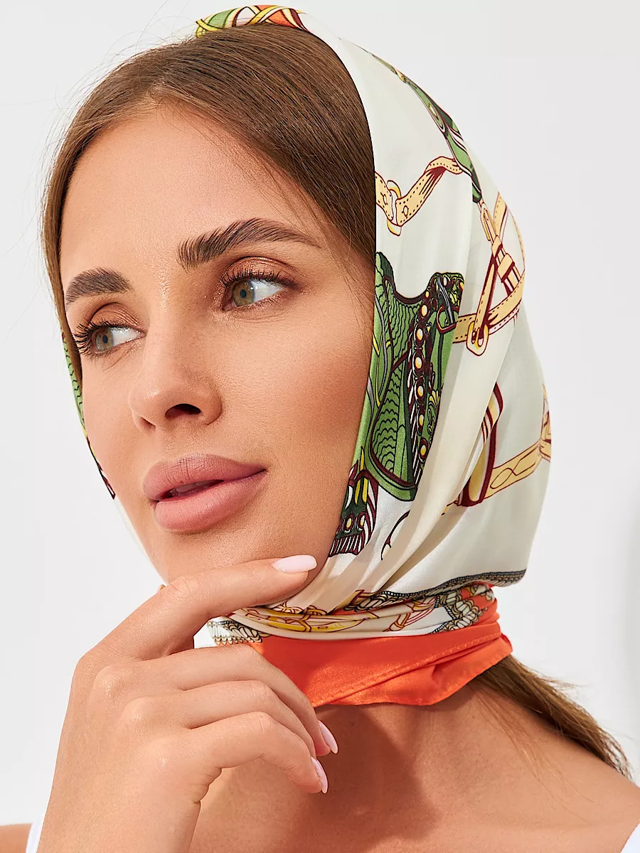 Lenço Estampado Emma Leblanc Nº03