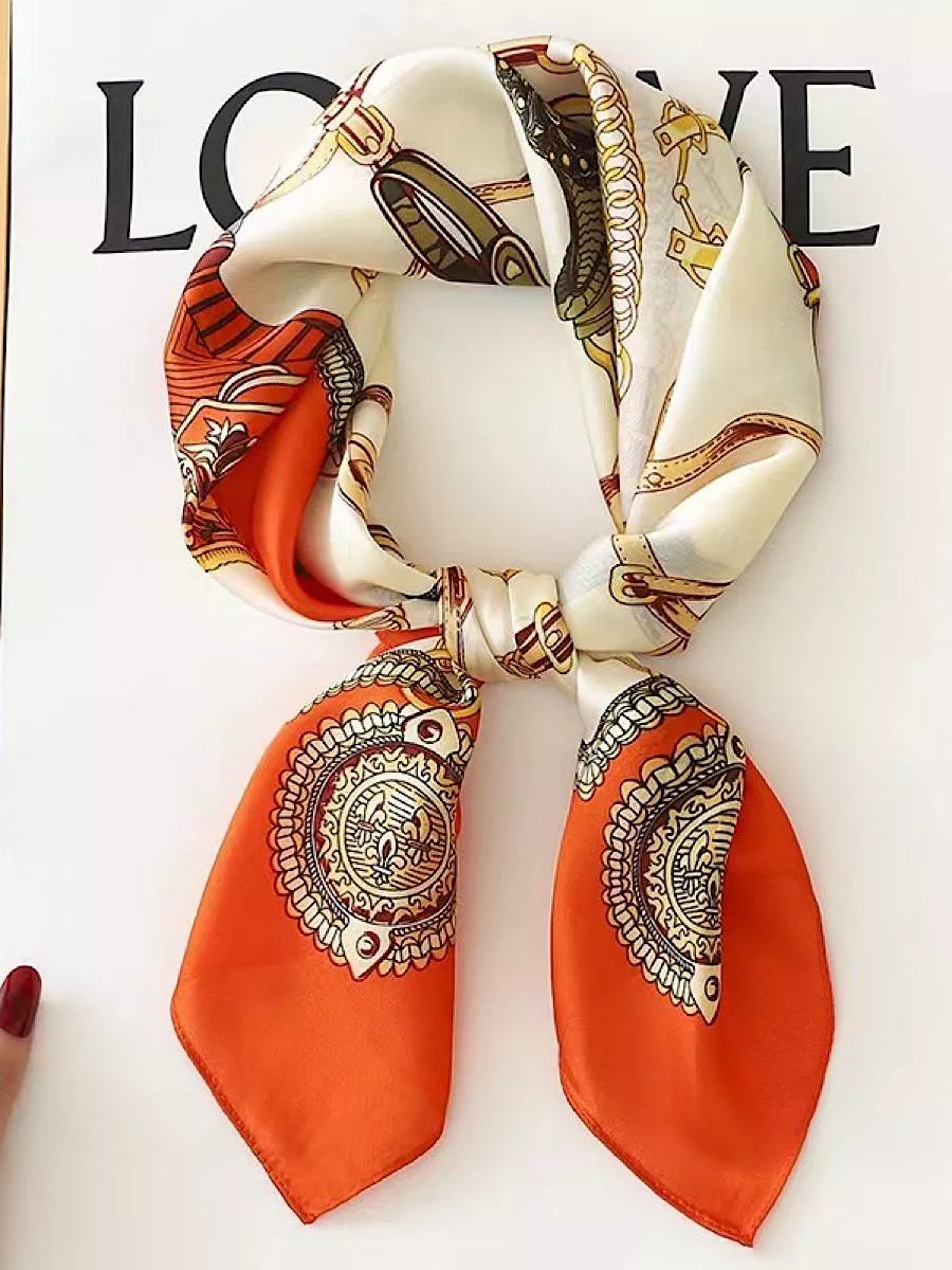Lenço Estampado Emma Leblanc Nº03
