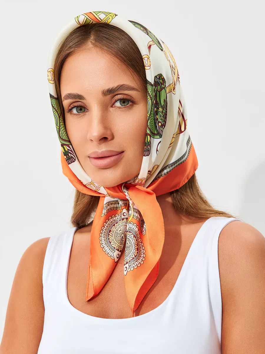 Lenço Estampado Emma Leblanc Nº03
