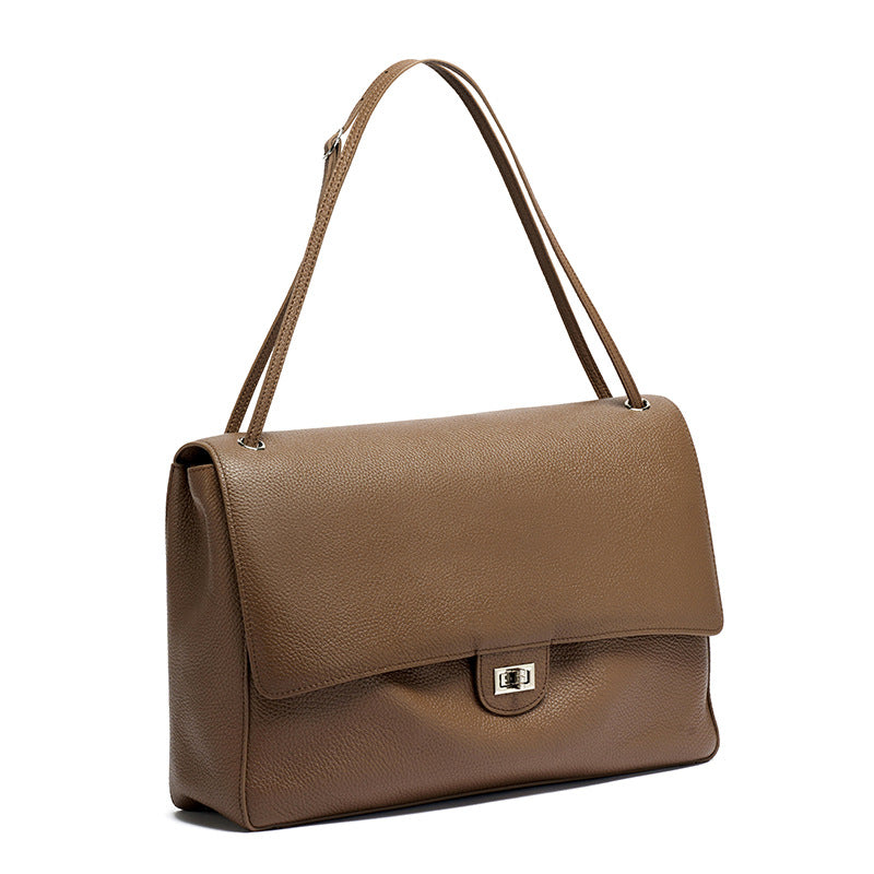 Bolsa Flap Couro Legítimo Chloe Grande