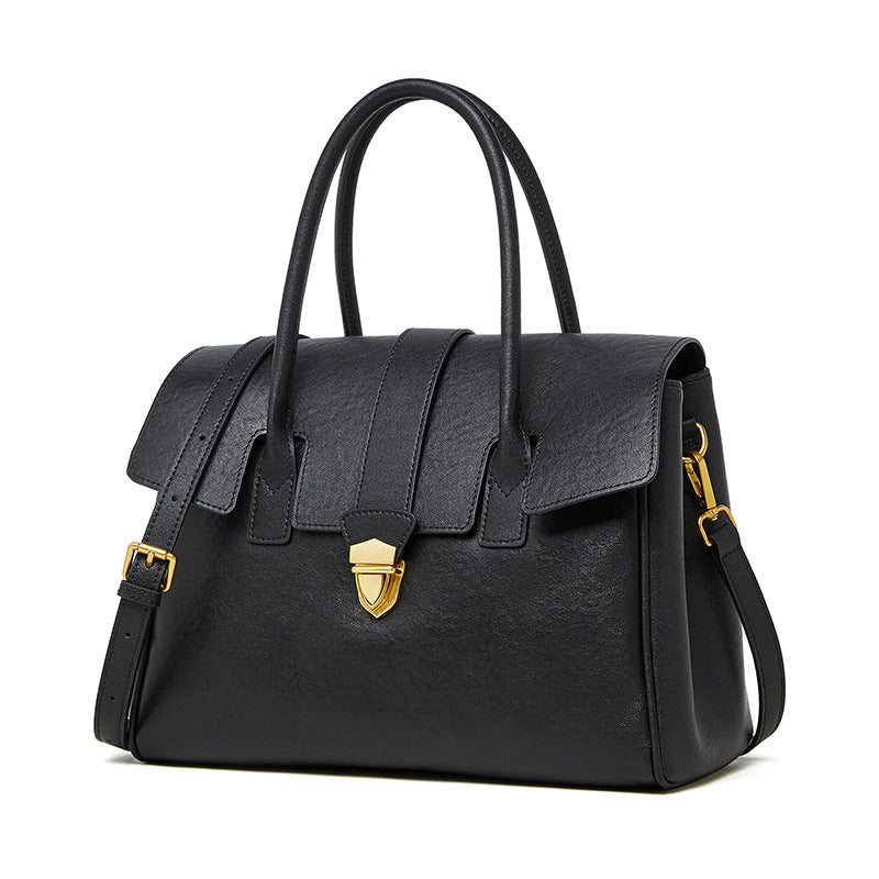 Bolsa Classic Média Couro Legítimo Napoli