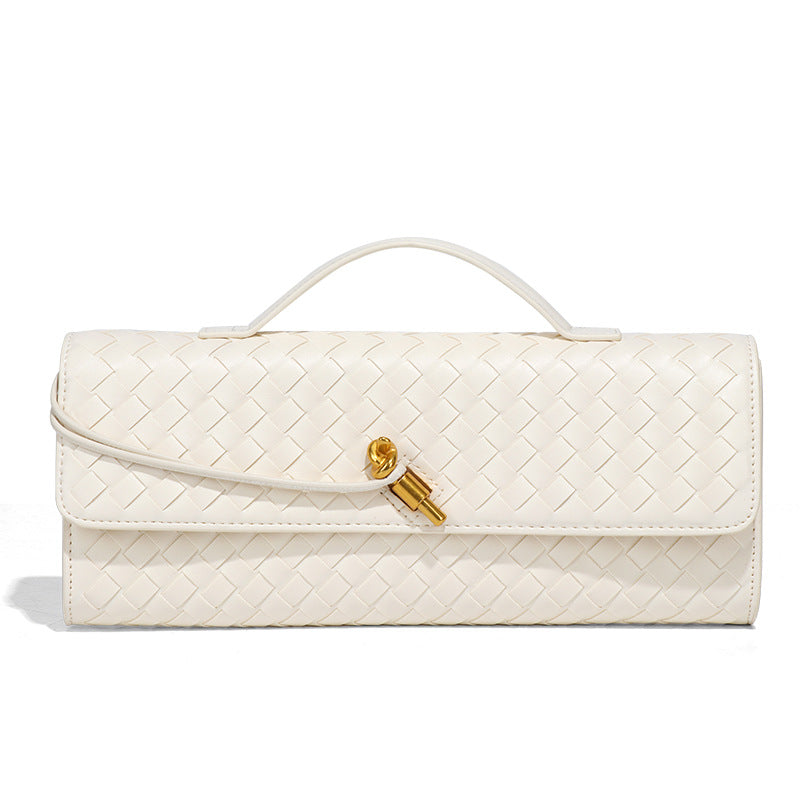 Bolsa Baguette Trançada Laurent