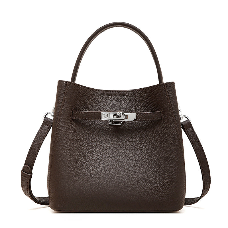 Bolsa Bucket Couro Legítimo Boston