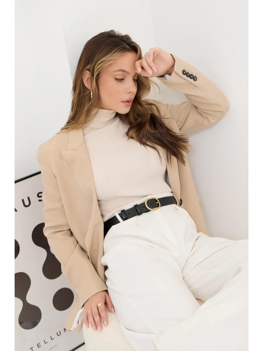 Cinto Feminino Couro Legítimo Isis