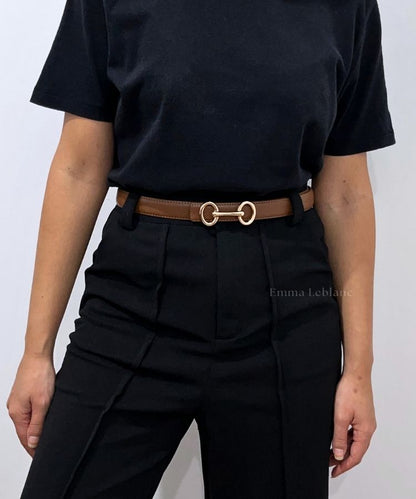 Cinto Feminino Couro Legítimo Hera