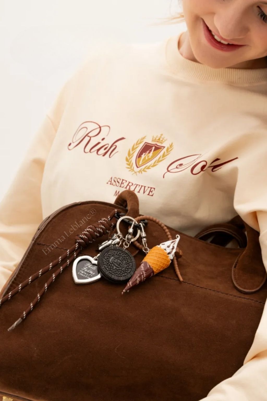 Bag Charm Emma Leblanc Mix Oreo & Ice Cream