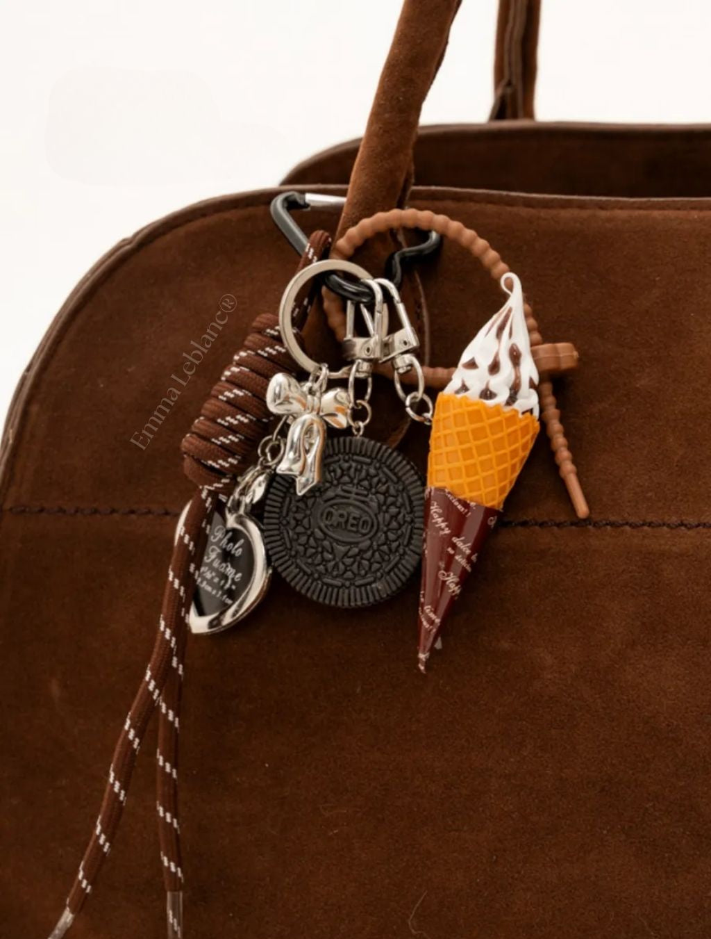 Bag Charm Emma Leblanc Mix Oreo & Ice Cream