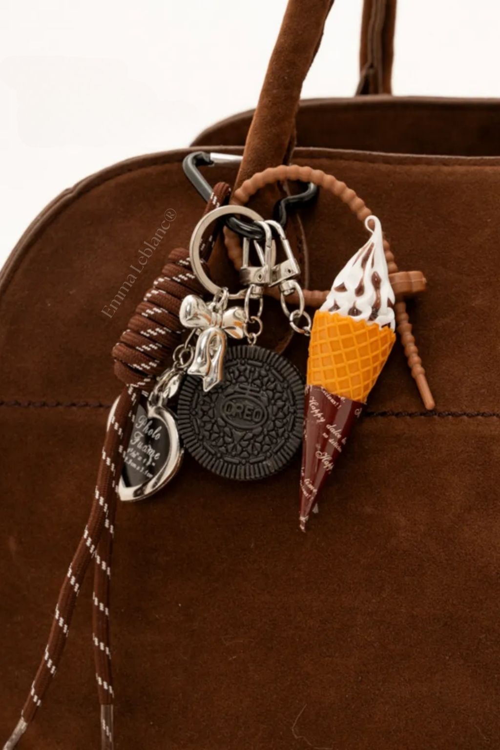 Bag Charm Emma Leblanc Mix Oreo & Ice Cream
