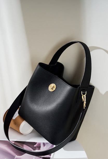 Bolsa Bucket Couro Legítimo Orlando