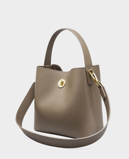 Bolsa Bucket Couro Legítimo Orlando