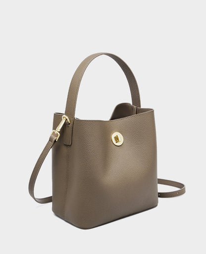 Bolsa Bucket Couro Legítimo Orlando