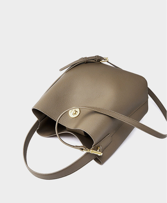 Bolsa Bucket Couro Legítimo Orlando