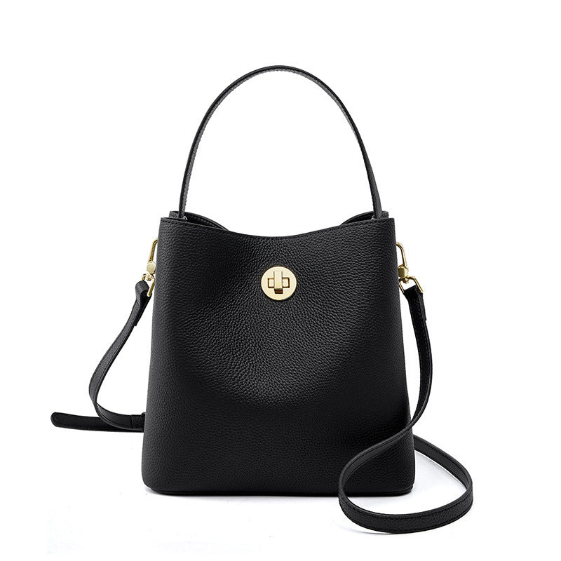 Bolsa Bucket Couro Legítimo Orlando