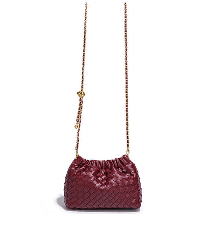 Bolsa Bucket Pequena Trançada Bella