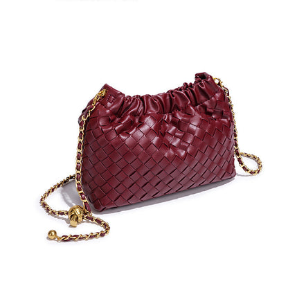 Bolsa Bucket Pequena Trançada Bella