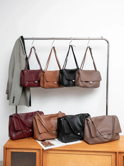 Bolsa Flap Couro Legítimo Chloe Média