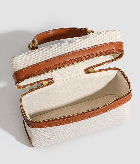 Bolsa Pequena Canvas Bicolor Bali