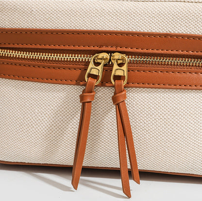 Bolsa Pequena Canvas Bicolor Bali