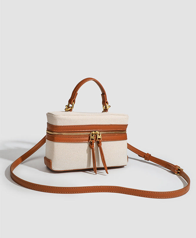 Bolsa Pequena Canvas Bicolor Bali