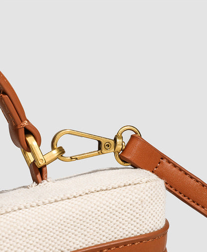 Bolsa Pequena Canvas Bicolor Bali