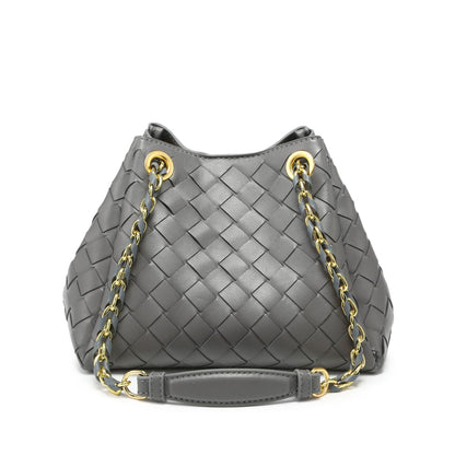 Bolsa Pequena Trançada Giulia