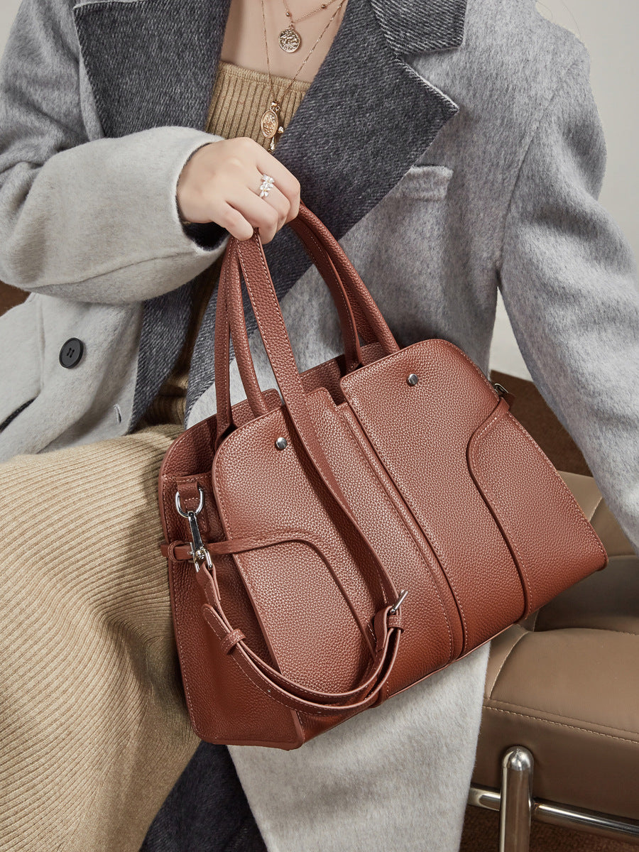 Bolsa Tote Couro Legítimo Mavie