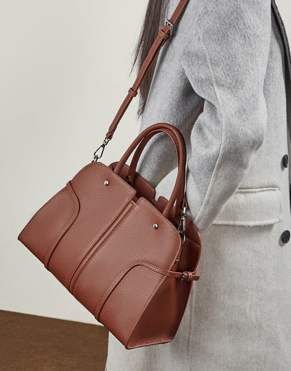 Bolsa Tote Couro Legítimo Mavie