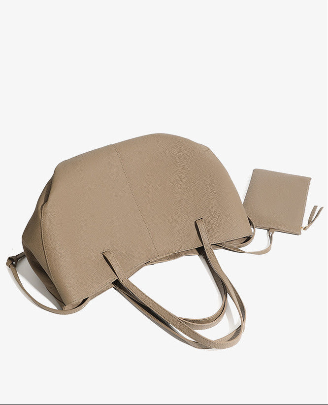 Bolsa Tote Grande Couro Legítimo Paris