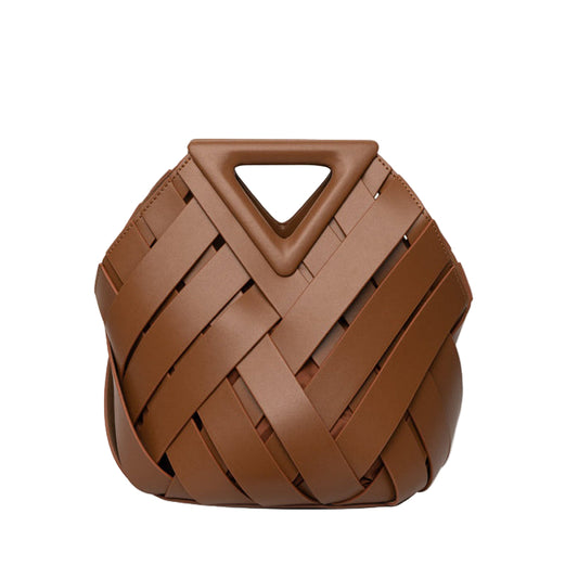 Bolsa Trançada Couro Legítimo Lancaster