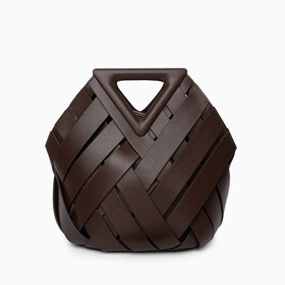 Bolsa Trançada Couro Legítimo Lancaster