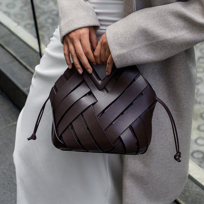 Bolsa Trançada Couro Legítimo Lancaster