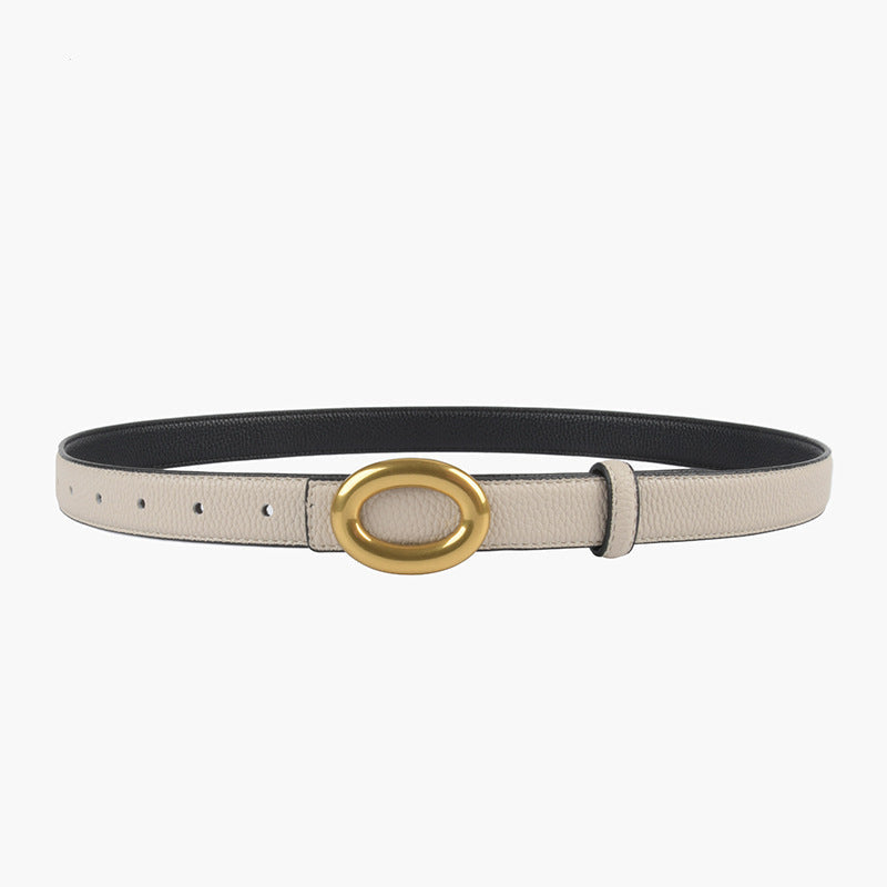 Cinto Feminino Couro Legítimo Baroni