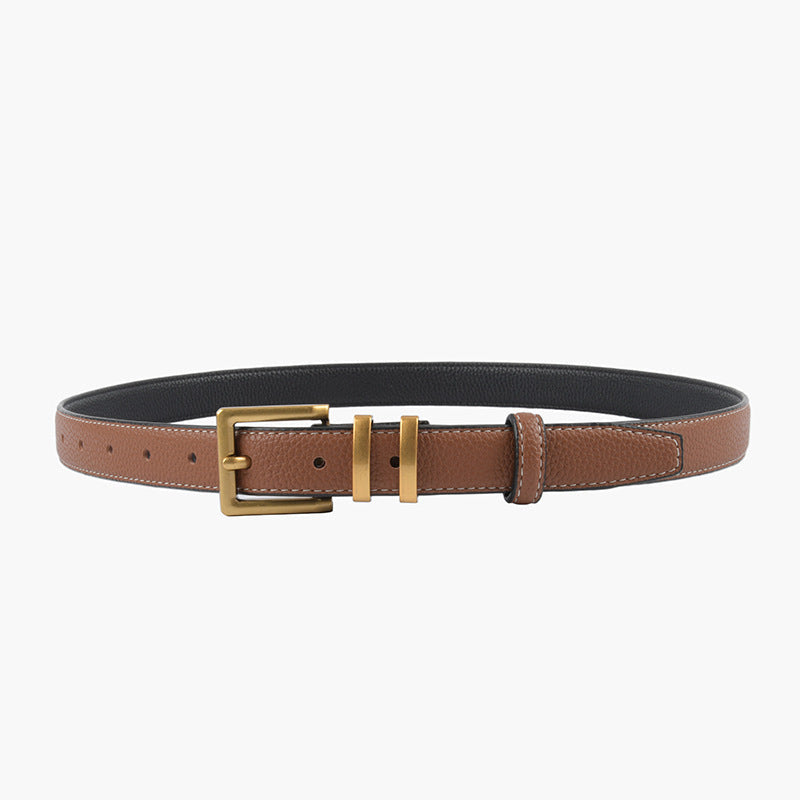 Cinto Feminino Couro Legítimo Trento