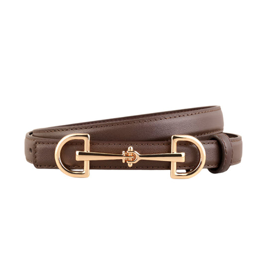 Cinto Feminino Fino Couro Legítimo Holly