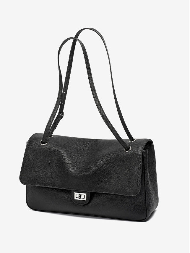 Bolsa Flap Couro Legítimo Chloe Média