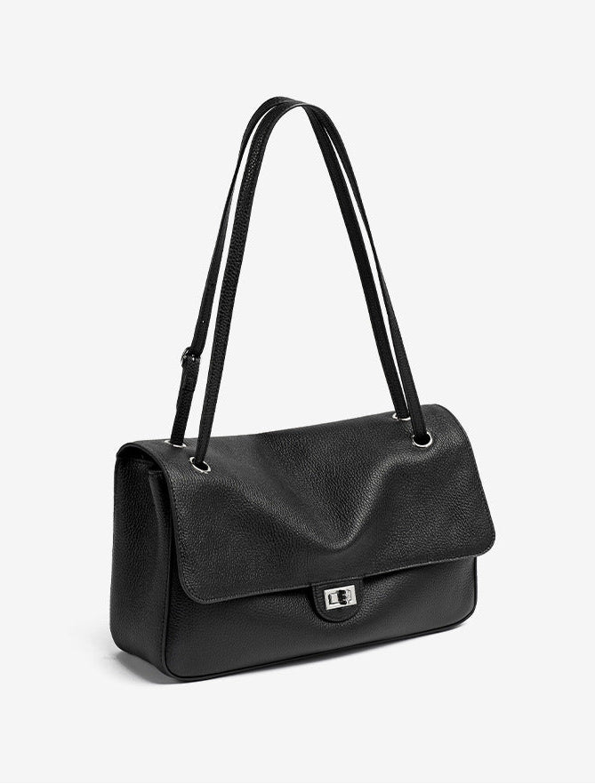 Bolsa Flap Couro Legítimo Chloe Média