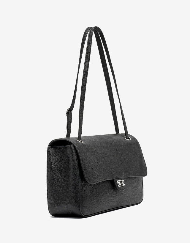 Bolsa Flap Couro Legítimo Chloe Média
