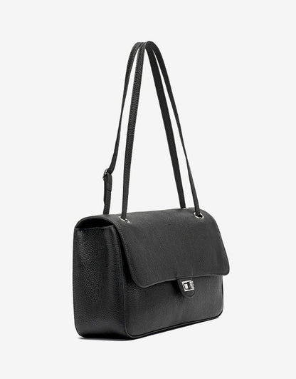 Bolsa Flap Couro Legítimo Chloe Média