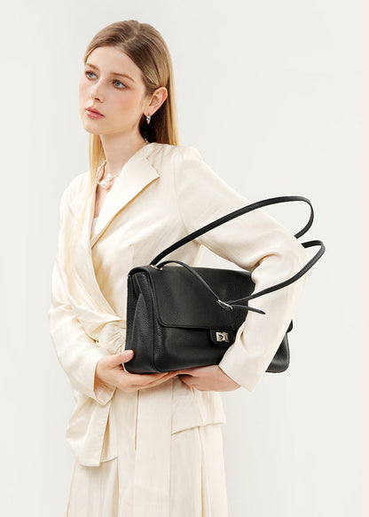 Bolsa Flap Couro Legítimo Chloe Média