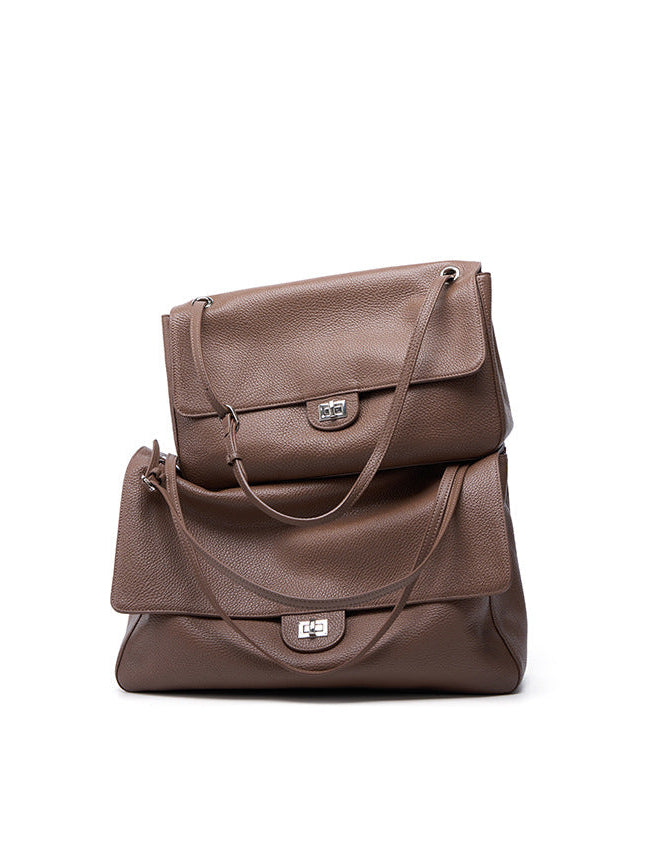 Bolsa Flap Couro Legítimo Chloe Média