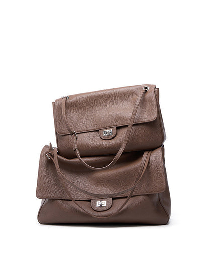 Bolsa Flap Couro Legítimo Chloe Média