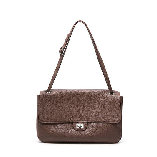 Bolsa Flap Couro Legítimo Chloe Média
